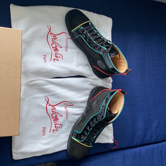 Christian Louboutin Louis Orlato Flat/Velvet main image 5